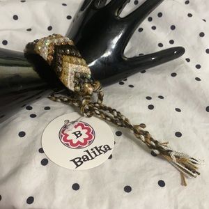 Wayuu friendship bracelet with crystals*